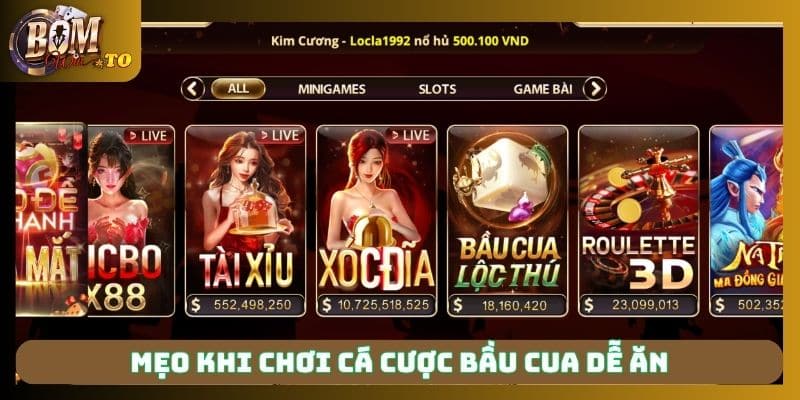 Bạn có thể chơi thêm Bầu cua Lộc Thú để ngày mới thêm vui