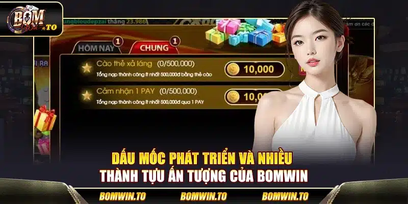 Dấu mốc phát triển và nhiều thành tựu ấn tượng của Bomwin
