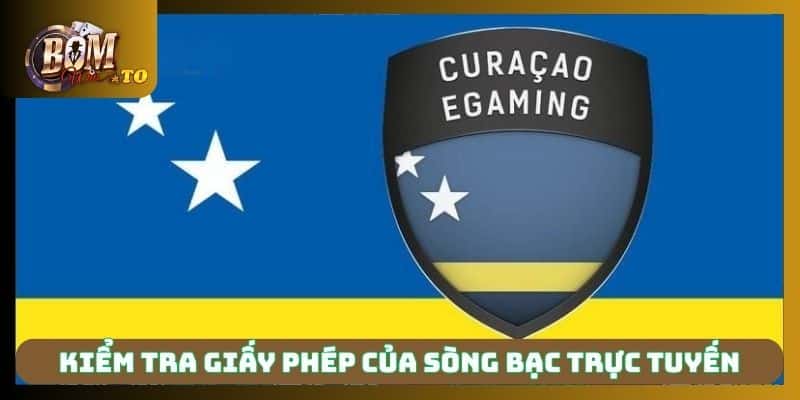 Kiểm tra giấy phép hoạt động của sòng bạc trực tuyến