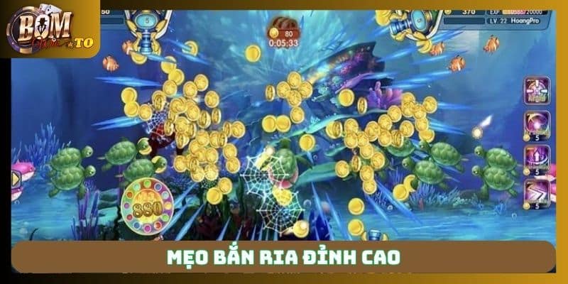 Mẹo bắn ria hiệu quả