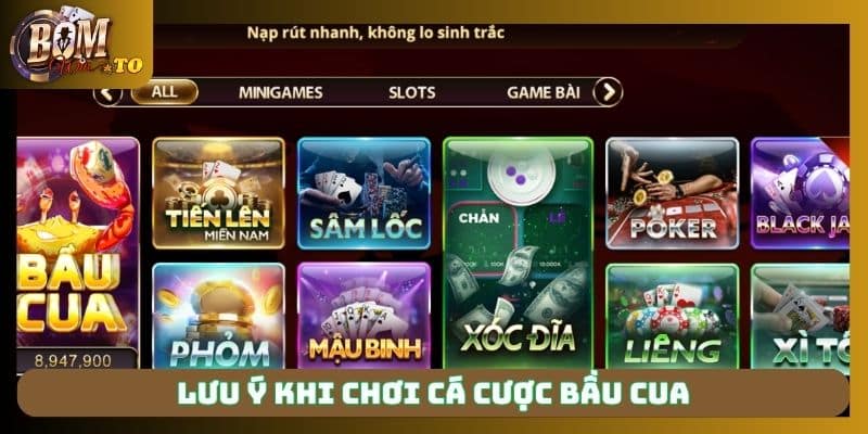 Ngoài cược bầu cua, còn rất nhiều game hot để chơi kèm săn lời to