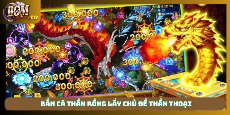 Bắn Cá Thần Rồng lấy chủ đề thần thoại