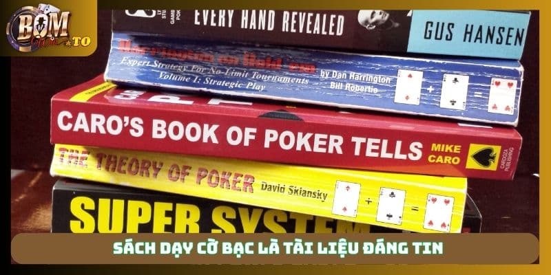 Sách dạy cờ bạc là tài liệu đáng tin