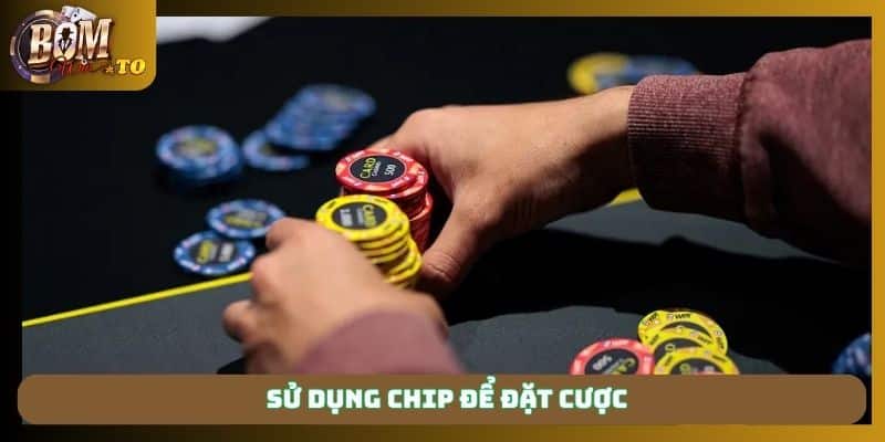 Sử dụng chip để đặt cược